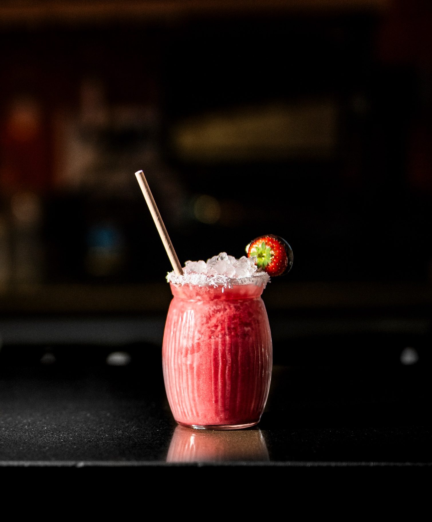 Cocktail à la fraise