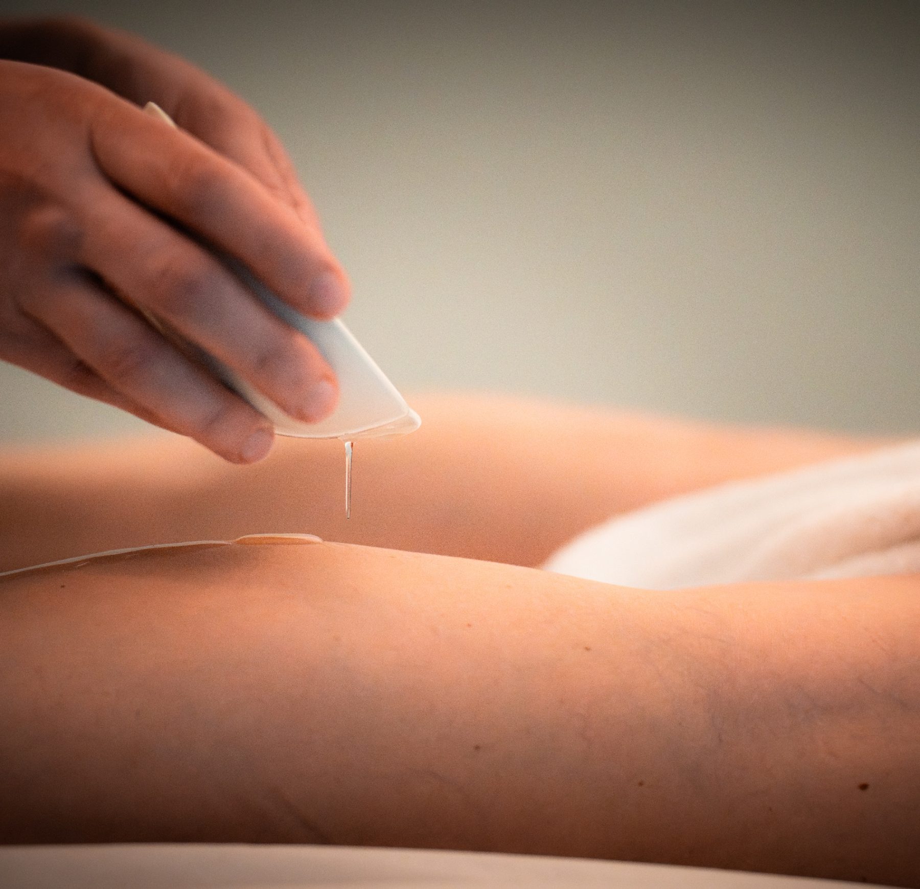 Massage à l'huile