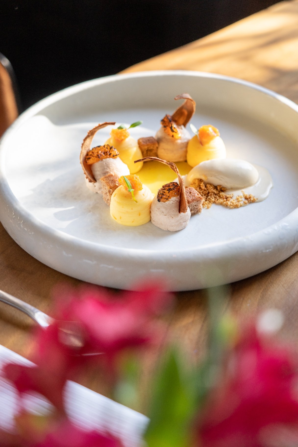 Dessert à la mangue