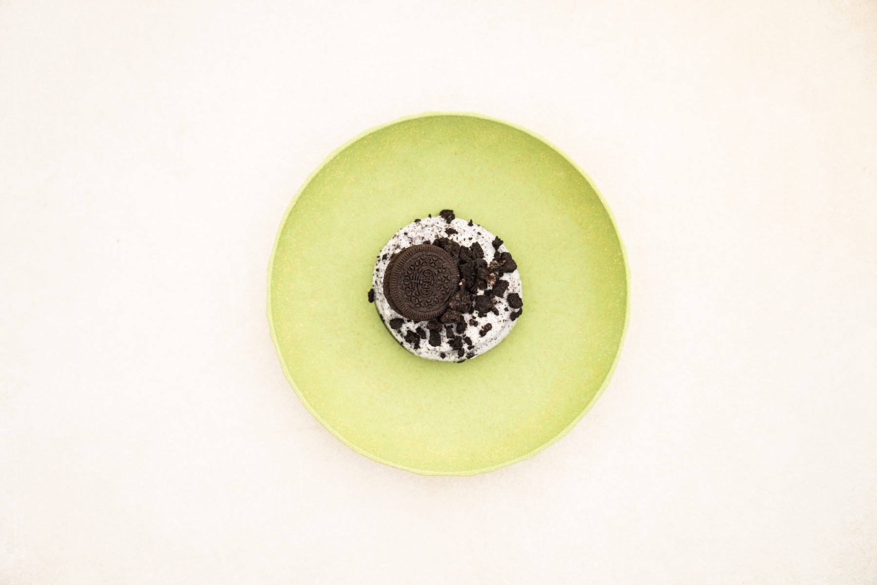 Dessert oreo vu du dessus